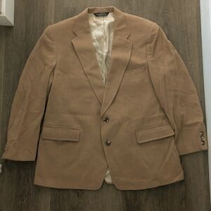 Vintage Norm Thompson Camel Hair Blazer Suit Coat